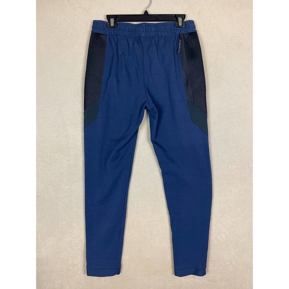 Nike Dri Fit Jogger Sweatpants‎ Womens L Navy Blue Elastic Waist Drawstring - Picture 8 of 12